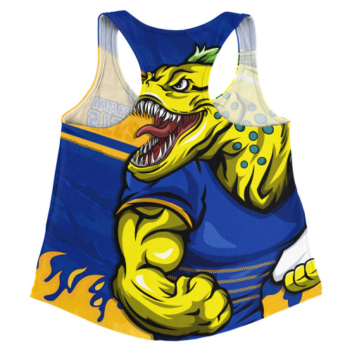 Parramatta Eels Women Racerback Singlet Defend The Pride Parramatta Eels Women Racerback Singlet Defend The Pride