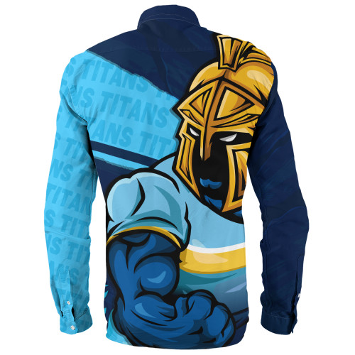 Gold Coast Titans Long Sleeve Shirt Defend The Pride
