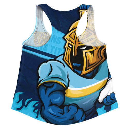 Gold Coast Titans Women Racerback Singlet Defend The Pride
