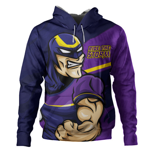 Melbourne Storm Hoodie Defend The Pride