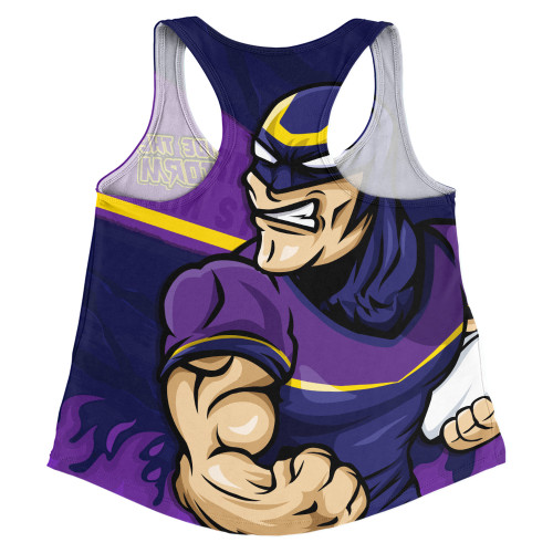 Melbourne Storm Women Racerback Singlet Defend The Pride