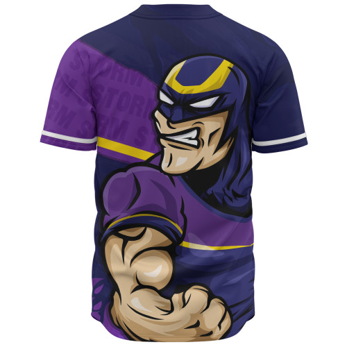 Melbourne Storm Baseball Shirt Defend The Pride