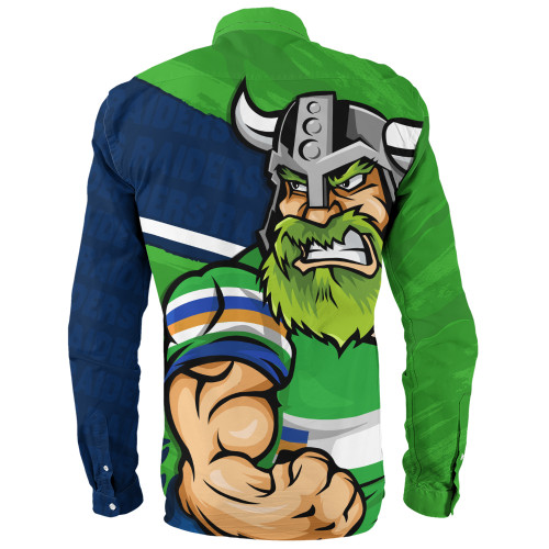 Canberra Raiders Long Sleeve Shirt Defend The Pride