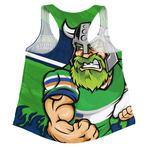 Canberra Raiders Women Racerback Singlet Defend The Pride