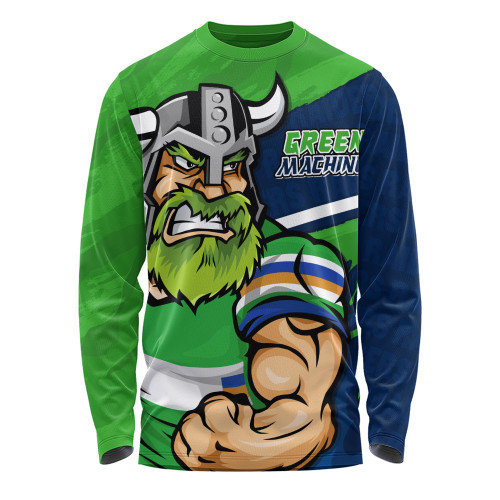 Canberra Raiders Long Sleeve T-shirt Defend The Pride