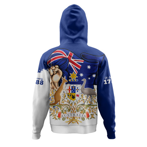 Australia Hoodie Australia Power Pride And Heritage Crest