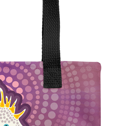 Indigenous Australian Aboriginal Tote Bag Cockatoo Love in the Dreaming Sky Indigenous Australian Aboriginal Tote Bag Cockatoo Love in the Dreaming Sky