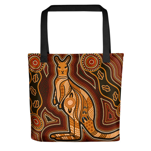 Indigenous Australian Aboriginal Tote Bag Guardian Of The Outback Indigenous Australian Aboriginal Tote Bag Guardian Of The Outback