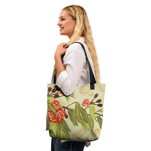 Indigenous Australian Aboriginal Tote Bag Outback Eucalyptus Dreaming Indigenous Australian Aboriginal Tote Bag Outback Eucalyptus Dreaming