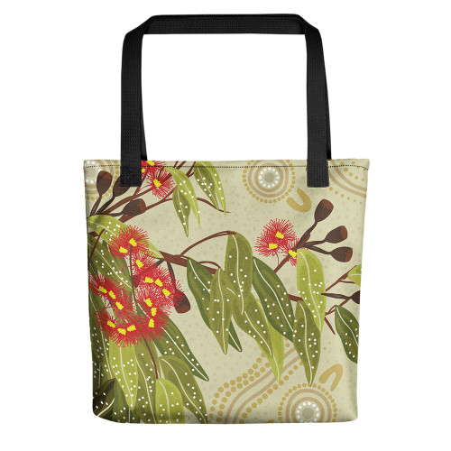 Indigenous Australian Aboriginal Tote Bag Outback Eucalyptus Dreaming Indigenous Australian Aboriginal Tote Bag Outback Eucalyptus Dreaming