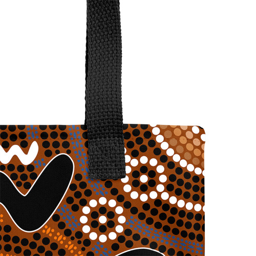 Indigenous Australian Aboriginal Tote Bag Sacred Gathering Pathways Indigenous Australian Aboriginal Tote Bag Sacred Gathering Pathways