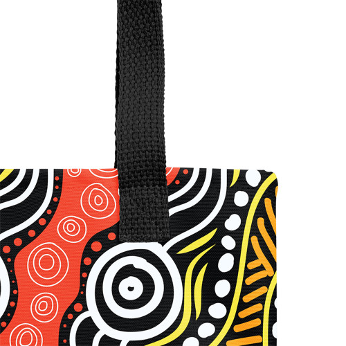 Indigenous Australian Aboriginal Tote Bag The Dreaming Path Indigenous Australian Aboriginal Tote Bag The Dreaming Path