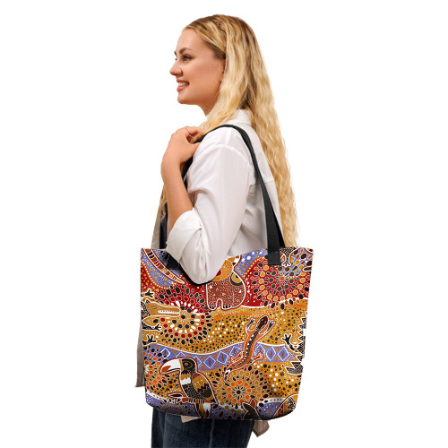 Indigenous Australian Aboriginal Tote Bag Voices of the Outback Indigenous Australian Aboriginal Tote Bag Voices of the Outback