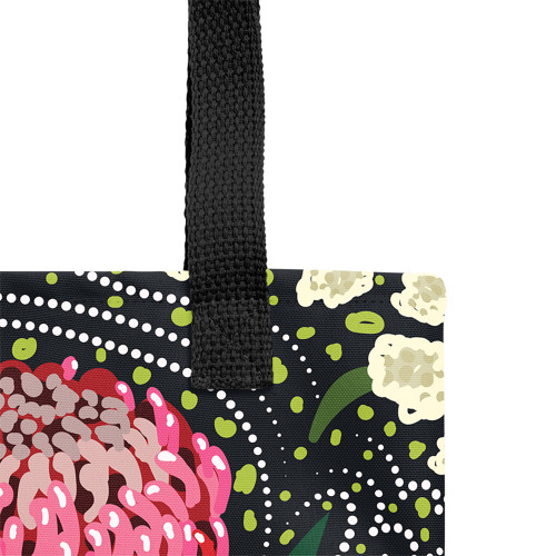 Indigenous Australian Aboriginal Tote Bag Waratah Spirit In The Dreaming Garden Indigenous Australian Aboriginal Tote Bag Waratah Spirit In The Dreaming Garden