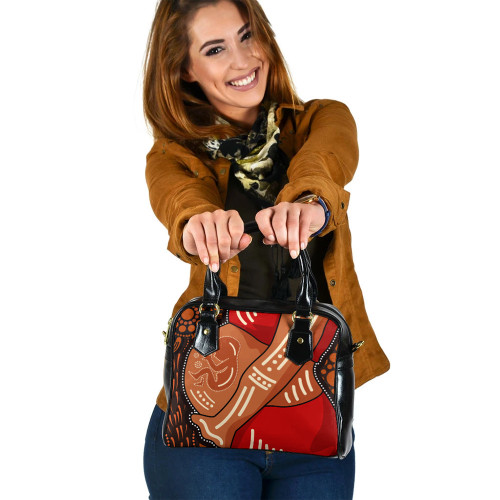 Indigenous Australian Aboriginal Shoulder Handbag Seed Of The Ancestors Indigenous Australian Aboriginal Shoulder Handbag Seed Of The Ancestors