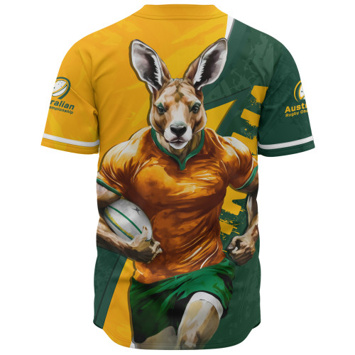Aussie Wallabies Baseball Shirt Australian Roar The Rugby Championship Battle Aussie Wallabies Baseball Shirt Australian Roar The Rugby Championship Battle