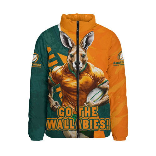 Aussie Wallabies Padded Jacket Australian Roar The Rugby Championship Battle Aussie Wallabies Padded Jacket Australian Roar The Rugby Championship Battle