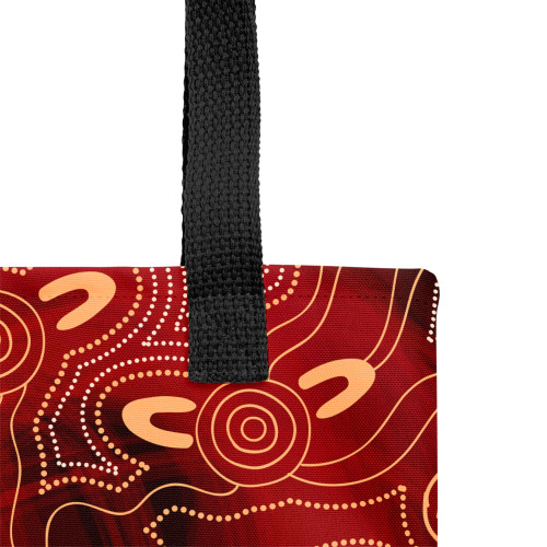 Indigenous Australian Aboriginal Tote Bag Aboriginal Sacred Path Of The Ancient Walkers Indigenous Australian Aboriginal Tote Bag Aboriginal Sacred Path Of The Ancient Walkers