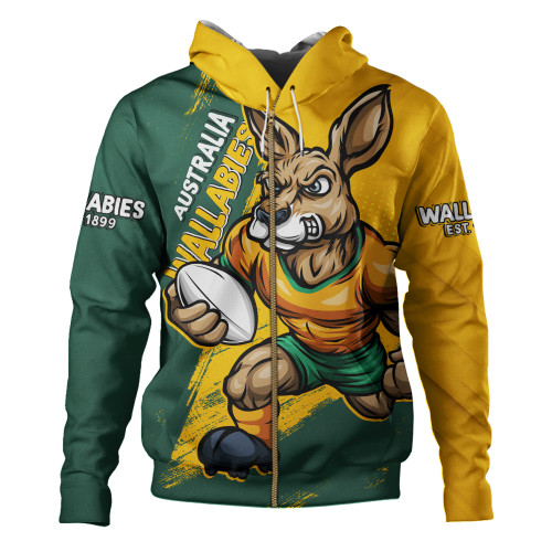 Aussie Wallabies Hoodie Unstoppable Wallabies Spirit Of The Championship Aussie Wallabies Hoodie Unstoppable Wallabies Spirit Of The Championship