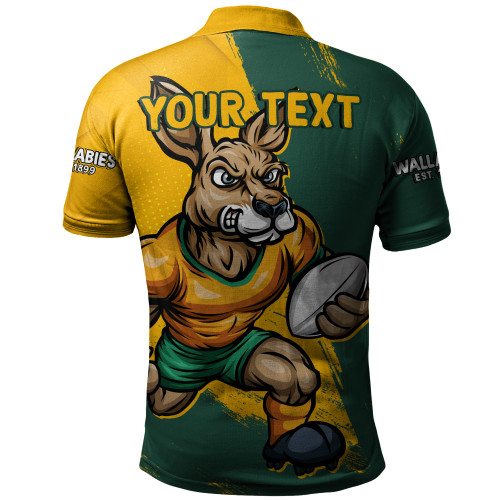 Aussie Wallabies Polo Shirt Unstoppable Wallabies Spirit Of The Championship Aussie Wallabies Polo Shirt Unstoppable Wallabies Spirit Of The Championship