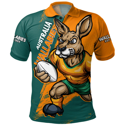 Aussie Wallabies Polo Shirt Unstoppable Wallabies Spirit Of The Championship Aussie Wallabies Polo Shirt Unstoppable Wallabies Spirit Of The Championship