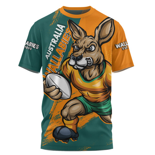 Aussie Wallabies T-Shirt Unstoppable Wallabies Spirit Of The Championship Aussie Wallabies T-Shirt Unstoppable Wallabies Spirit Of The Championship