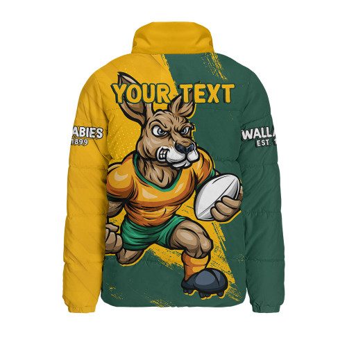 Aussie Wallabies Padded Jacket Unstoppable Wallabies Spirit Of The Championship Aussie Wallabies Padded Jacket Unstoppable Wallabies Spirit Of The Championship