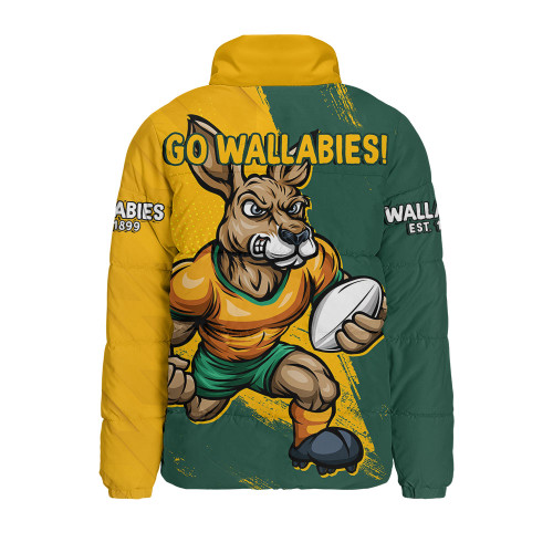Aussie Wallabies Padded Jacket Unstoppable Wallabies Spirit Of The Championship Aussie Wallabies Padded Jacket Unstoppable Wallabies Spirit Of The Championship