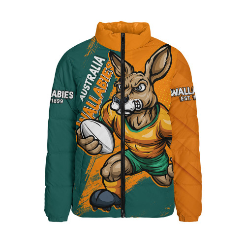Aussie Wallabies Padded Jacket Unstoppable Wallabies Spirit Of The Championship Aussie Wallabies Padded Jacket Unstoppable Wallabies Spirit Of The Championship