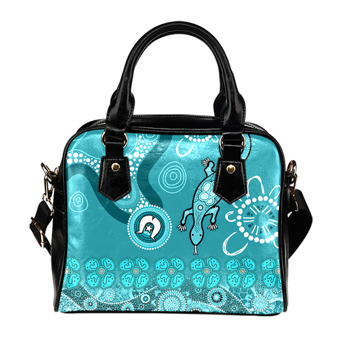 Indigenous Australian Aboriginal Shoulder Handbag Indigenous Dot Goanna Indigenous Australian Aboriginal Shoulder Handbag Indigenous Dot Goanna