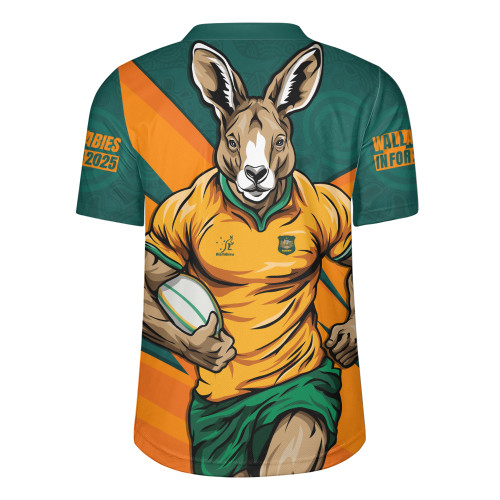 Aussie Wallabies Rugby Jersey Aboriginal Strength Wear Wallabies Rugby Edition Aussie Wallabies Rugby Jersey Aboriginal Strength Wear Wallabies Rugby Edition
