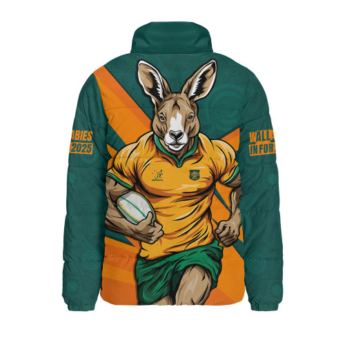 Aussie Wallabies Padded Jacket Aboriginal Strength Wear Wallabies Rugby Edition Aussie Wallabies Padded Jacket Aboriginal Strength Wear Wallabies Rugby Edition