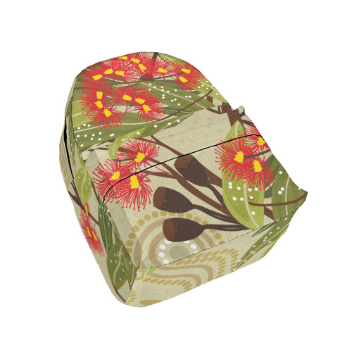 Indigenous Australian Aboriginal Backpack Aboriginal Gum Blossom Spirit Walk