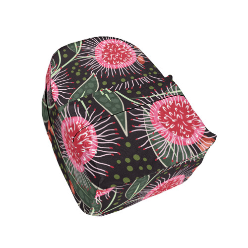 Indigenous Australian Aboriginal Backpack Aboriginal Nature Spirit Pink Flower Vibes