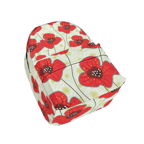 Indigenous Australian Aboriginal Backpack Aboriginal Poppy Field Spirit Memorial Collection