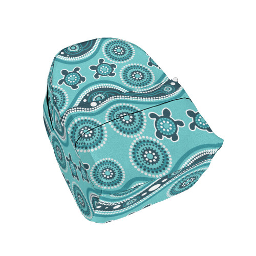 Indigenous Australian Aboriginal Backpack Aboriginal Turtle Tracks Ocean Connection Spirit