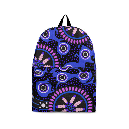 Indigenous Australian Aboriginal Backpack Aboriginal Twilight Bloom Echo Spirit Pathways