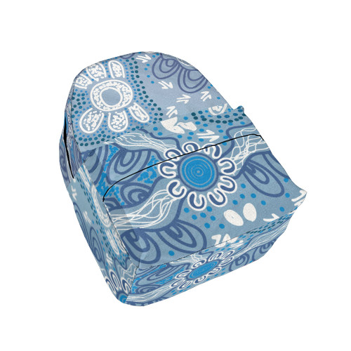 Indigenous Australian Aboriginal Backpack Aboriginal Water Dreaming Sky Spirit Journey Flow