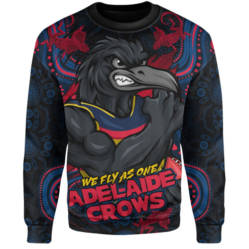 Adelaide Crows Sweatshirt Spirit Warriors Of The Game