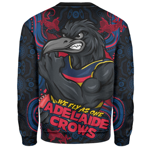 Adelaide Crows Sweatshirt Spirit Warriors Of The Game