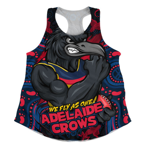 Adelaide Crows Women Racerback Singlet Spirit Warriors Of The Game