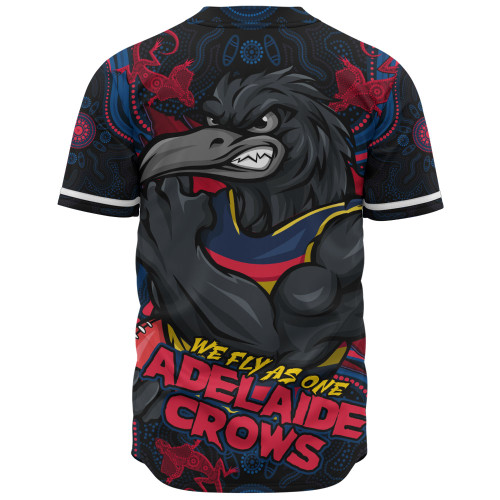 Adelaide Crows Baseball Shirt Spirit Warriors Of The Game Adelaide Crows Baseball Shirt Spirit Warriors Of The Game