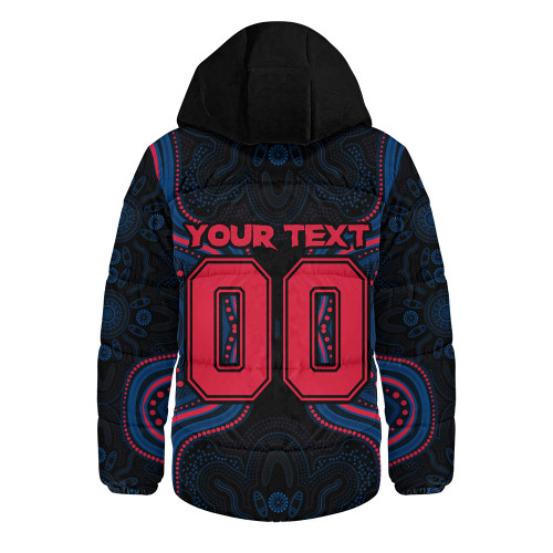 Adelaide Crows Hooded Padded Jacket Spirit Warriors Of The Game Adelaide Crows Hooded Padded Jacket Spirit Warriors Of The Game