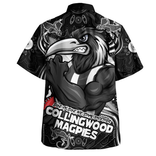 Collingwood Hawaiian Shirt Spirit Warriors Of The Game