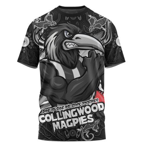 Collingwood T-Shirt Spirit Warriors Of The Game