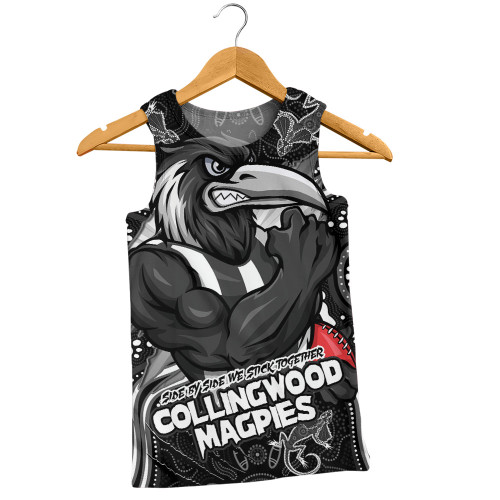 Collingwood Men Singlet Spirit Warriors Of The Game