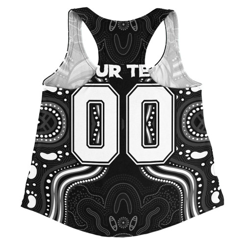Collingwood Women Racerback Singlet Spirit Warriors Of The Game Collingwood Women Racerback Singlet Spirit Warriors Of The Game