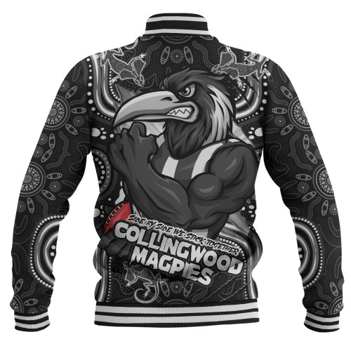 Collingwood Baseball Jacket Spirit Warriors Of The Game