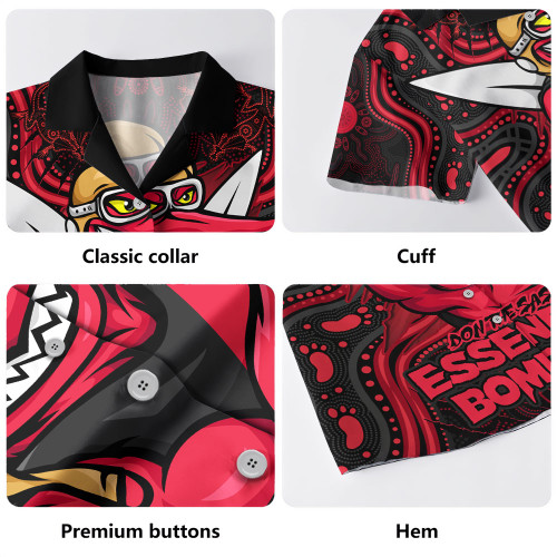 Essendon Hawaiian Shirt Spirit Warriors Of The Game Essendon Hawaiian Shirt Spirit Warriors Of The Game