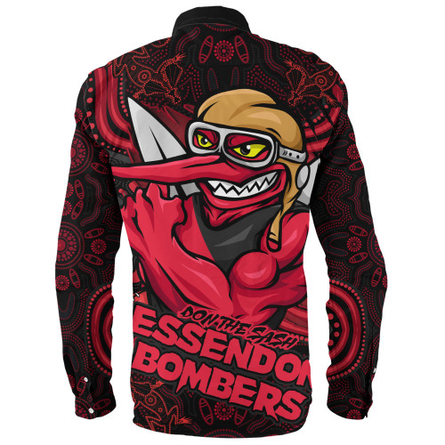 Essendon Long Sleeve Shirt Spirit Warriors Of The Game Essendon Long Sleeve Shirt Spirit Warriors Of The Game